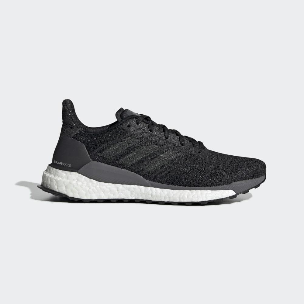 Adidas Women's Solarboost 19 Walking Shoes Black/Dark Grey Ireland F34086